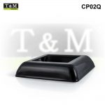 CP02Q-Canopla-TeM-Quadrada-Aluminio-preto