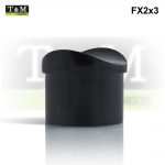 FX2x3-Conexao-TeM-Fixa-Aluminio-preto